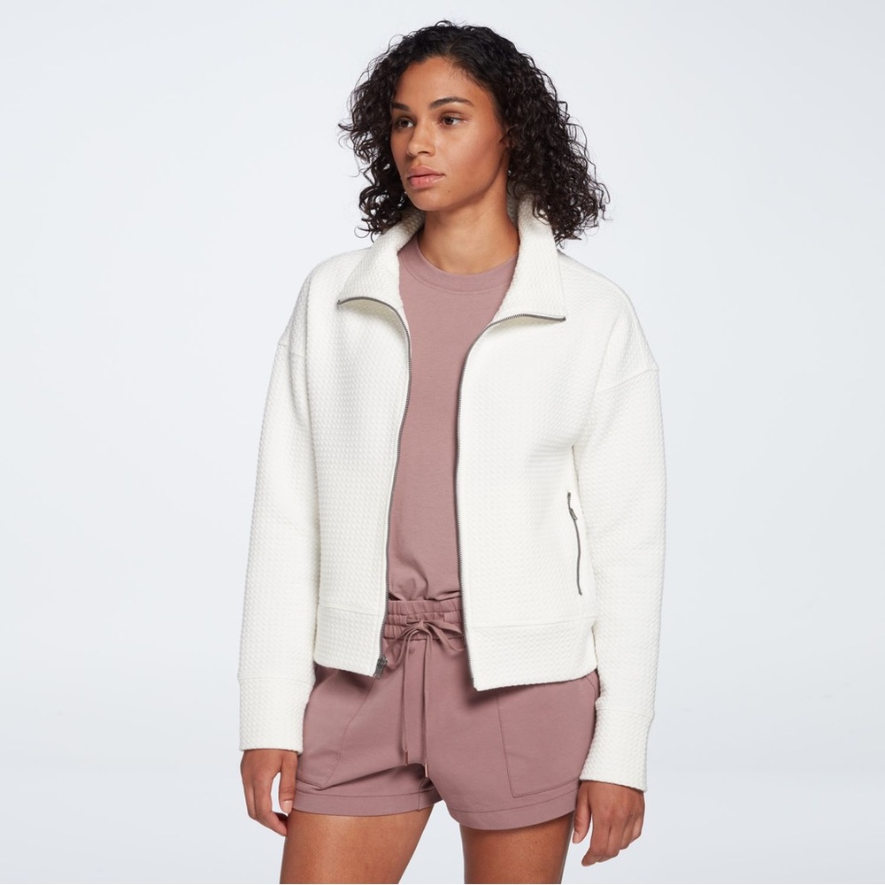 CALIA Bubble Cloud Zip Up Jacket